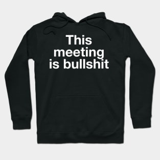 This Meeting Is Bullshit Hoodie